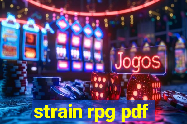 strain rpg pdf